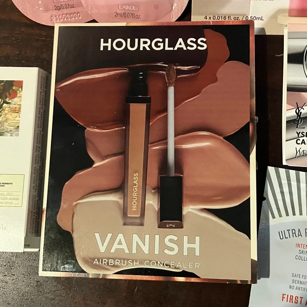 Lot of Skincare & Makeup Samples Sephora YSL Hourglass with Bag